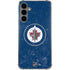 NHL Winnipeg Jets Distressed Logo Galaxy S24 Plus Clear Case