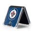 NHL Winnipeg Jets Distressed Logo Galaxy Z Flip5 5G Clear Case
