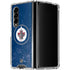 NHL Winnipeg Jets Distressed Logo Galaxy Z Fold4 5G Clear Case
