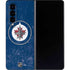 NHL Winnipeg Jets Distressed Logo Galaxy Z Fold4 5G Skin