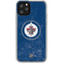 NHL Winnipeg Jets Distressed Logo iPhone 11 Pro Clear Case