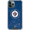 NHL Winnipeg Jets Distressed Logo iPhone 11 Pro Max Clear Case