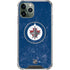 NHL Winnipeg Jets Distressed Logo iPhone 11 Pro Max Clear Case