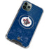 NHL Winnipeg Jets Distressed Logo iPhone 11 Pro Max Clear Case