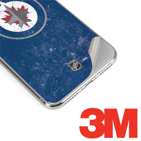 NHL Winnipeg Jets Distressed Logo iPhone 11 Pro Skin