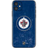 NHL Winnipeg Jets Distressed Logo iPhone 11 Skin