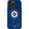 NHL Winnipeg Jets Distressed Logo iPhone 13 Pro Max Impact Case