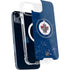 NHL Winnipeg Jets Distressed Logo iPhone 15 Plus MagSafe Case