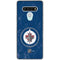 NHL Winnipeg Jets Distressed Logo LG Stylo 6 Clear Case