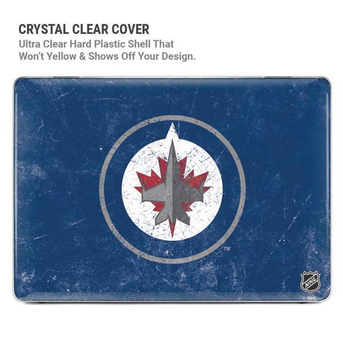NHL Winnipeg Jets Distressed Logo MacBook Air 13in M1 (2021) Case plus Skin