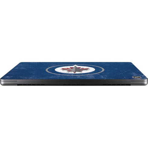 NHL Winnipeg Jets Distressed Logo MacBook Pro 14in (2021-24) Skin