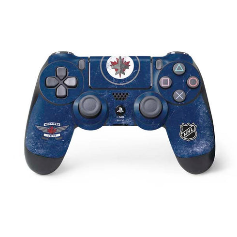 NHL Winnipeg Jets Distressed Logo PS4 Controller Skin