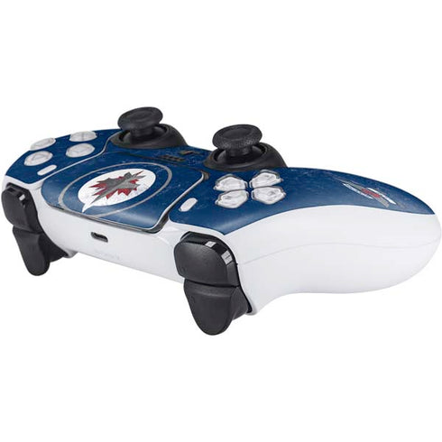 NHL Winnipeg Jets Distressed Logo PS5 Controller Skin