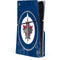 NHL Winnipeg Jets Distressed Logo PS5 Slim Disk Console Skin