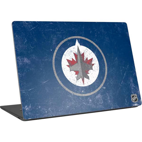 NHL Winnipeg Jets Distressed Logo Surface Laptop 4 15in Skin