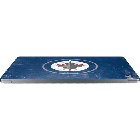 NHL Winnipeg Jets Distressed Logo Universal Laptop 11in (8.8 x 6.2in) Skin