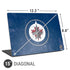 NHL Winnipeg Jets Distressed Logo Universal Laptop 15in (12.2 x 8.8in) Skin