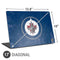NHL Winnipeg Jets Distressed Logo Universal Laptop 17in (13.8 x 10in) Skin