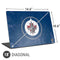 NHL Winnipeg Jets Distressed Logo Universal Laptop 18in (14.6 x 10.6in) Skin