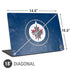 NHL Winnipeg Jets Distressed Logo Universal Laptop 18in (14.6 x 10.6in) Skin