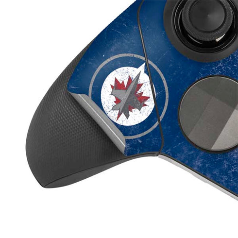 NHL Winnipeg Jets Distressed Logo Xbox Elite Wireless Controller Series 2 Skin