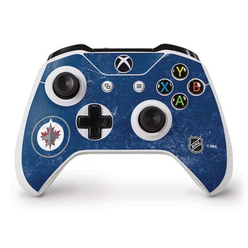NHL Winnipeg Jets Distressed Logo Xbox One S Controller Skin