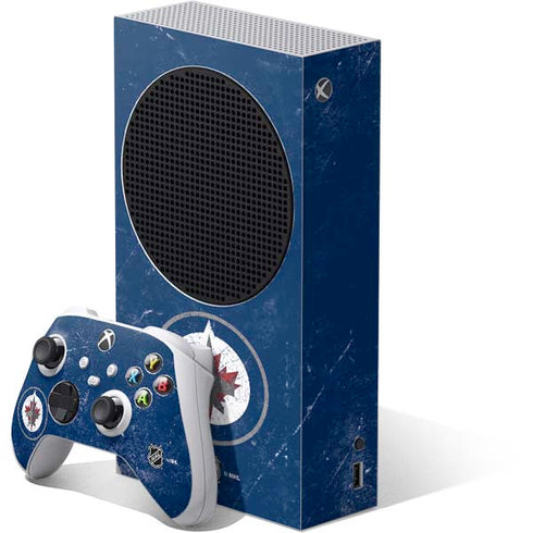 NHL Winnipeg Jets Distressed Logo Xbox Series S Skins