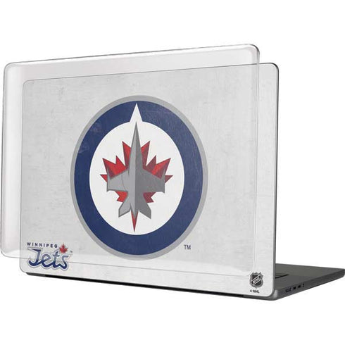 NHL Winnipeg Jets Distressed MacBook Pro 16in (2021-25) Case plus Skin