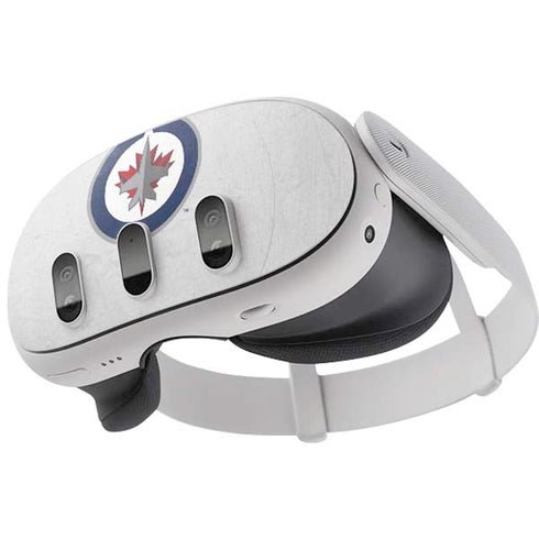 NHL Winnipeg Jets Distressed Meta Quest 3 Skin