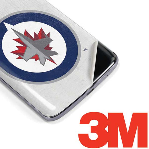 NHL Winnipeg Jets Distressed Moto E5 Plus Skin