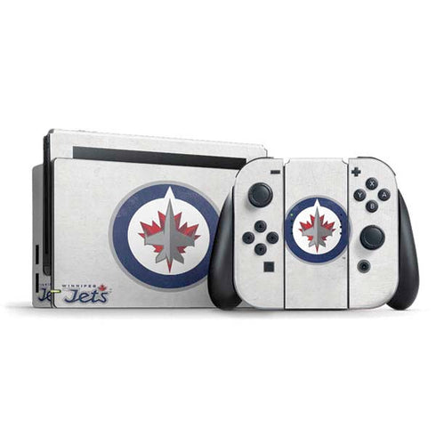 NHL Winnipeg Jets Distressed Nintendo Switch Bundle Skin