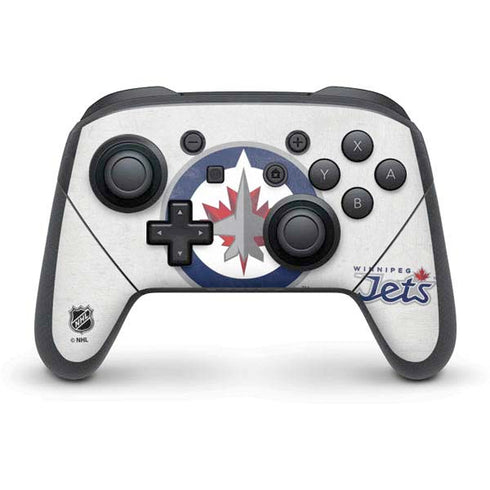 NHL Winnipeg Jets Distressed Nintendo Switch Pro Controller Skin