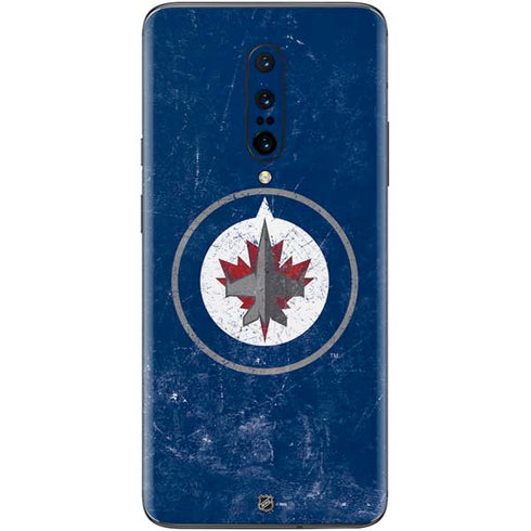 NHL Winnipeg Jets Distressed Logo OnePlus 7 Pro Skin