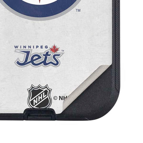 NHL Winnipeg Jets Distressed Otterbox Defender iPhone Skin