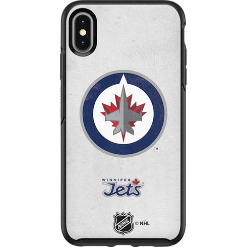 NHL Winnipeg Jets Distressed Otterbox Symmetry iPhone Skin
