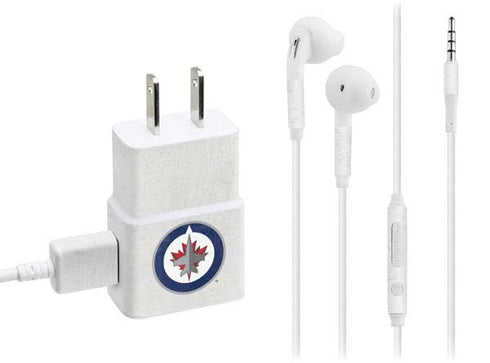 NHL Winnipeg Jets Distressed Phone Charger Skin