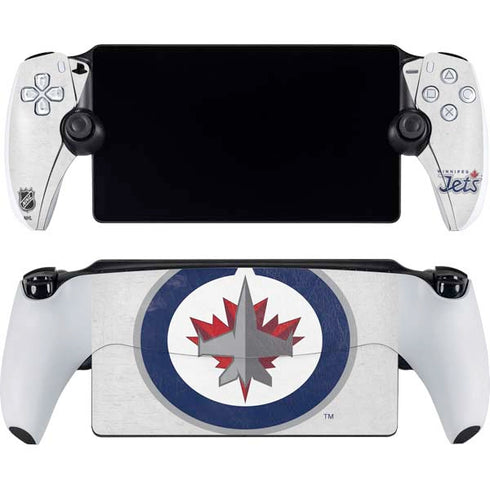 NHL Winnipeg Jets Distressed PlayStation Portal Remote Player Skin
