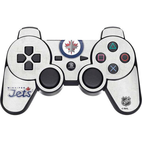 NHL Winnipeg Jets Distressed PS3 Dual Shock wireless controller Skin