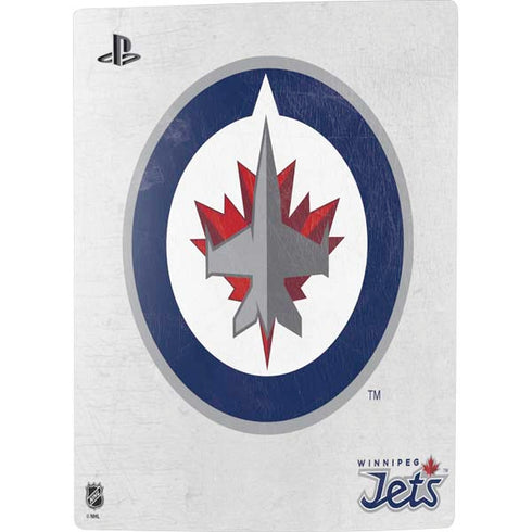 NHL Winnipeg Jets Distressed PS5 Console Skin