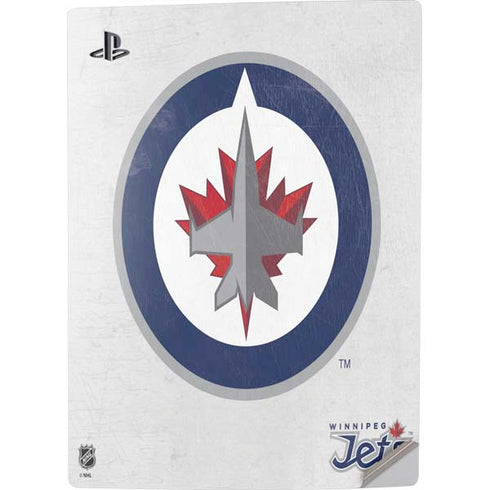 NHL Winnipeg Jets Distressed PS5 Digital Edition Console Skin