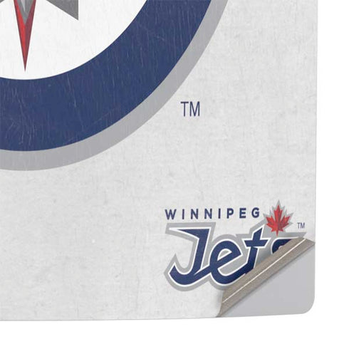 NHL Winnipeg Jets Distressed PS5 Slim Disk Console Skin