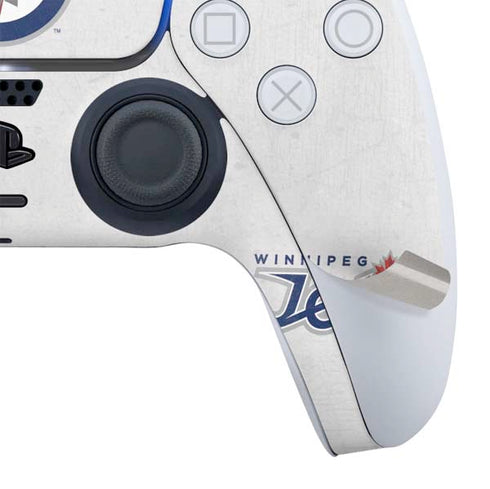 NHL Winnipeg Jets Distressed PS5 Slim Digital Edition Bundle Skin