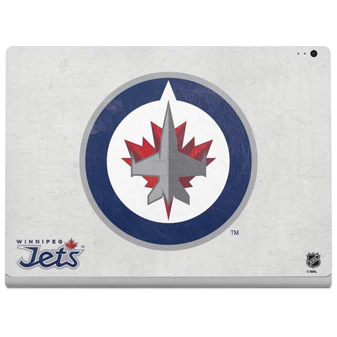 NHL Winnipeg Jets Distressed Surface Book 2 13.5in Skin