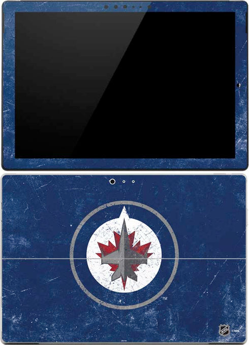 NHL Winnipeg Jets Distressed Logo Surface Pro 4 Skin
