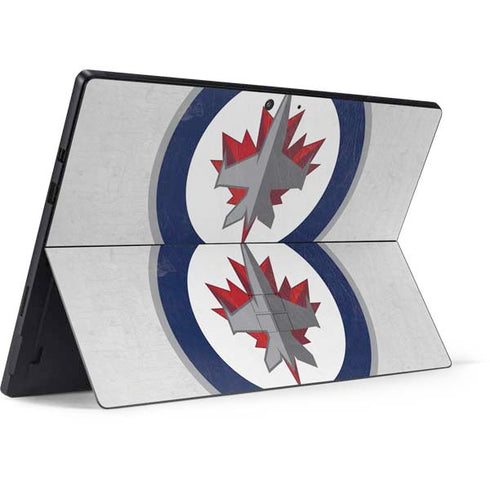 NHL Winnipeg Jets Distressed Surface Pro 7 Skin