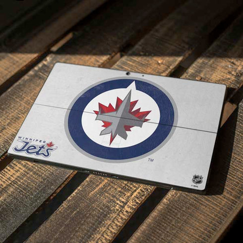 NHL Winnipeg Jets Distressed Surface Pro 7 Skin