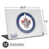 NHL Winnipeg Jets Distressed Universal Laptop 13in (10.6 x 7.6in) Skin