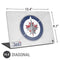 NHL Winnipeg Jets Distressed Universal Laptop 16.6in (13.4 x 9.7in) Skin