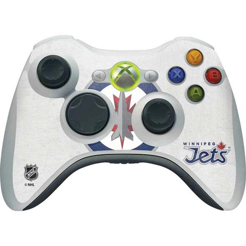 NHL Winnipeg Jets Distressed Xbox 360 Wireless Controller Skin