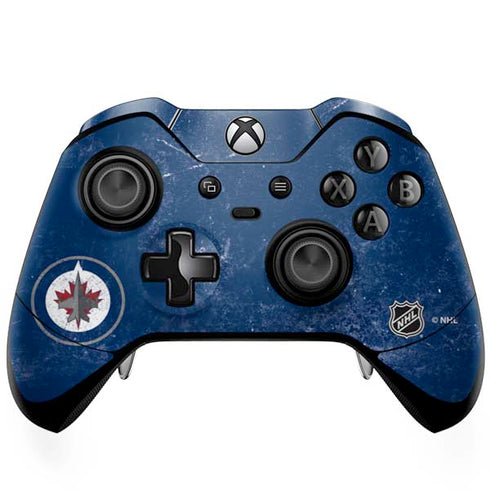 NHL Winnipeg Jets Distressed Logo Xbox One Elite Controller Skin